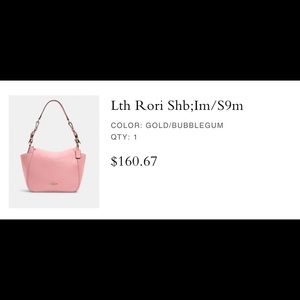 Coach Rori Should Bag